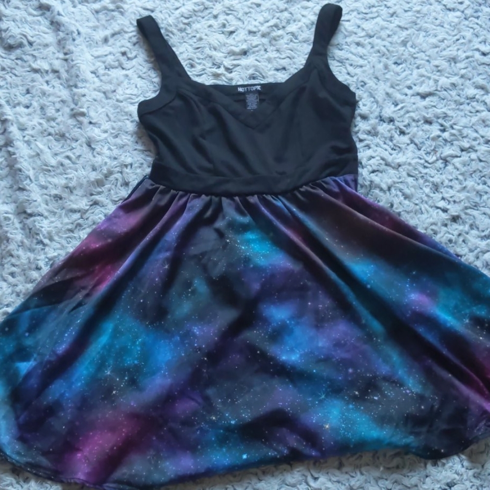 Hot Topic Galaxy Dress